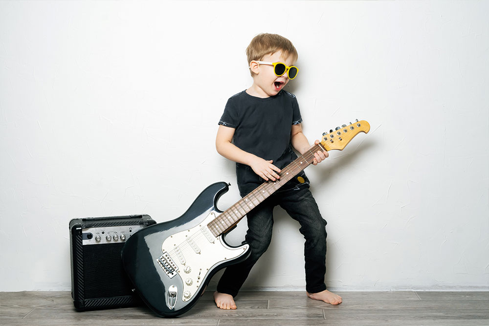 E-Gitarre / E-Bass Unterricht Young Symphonics Musikschule